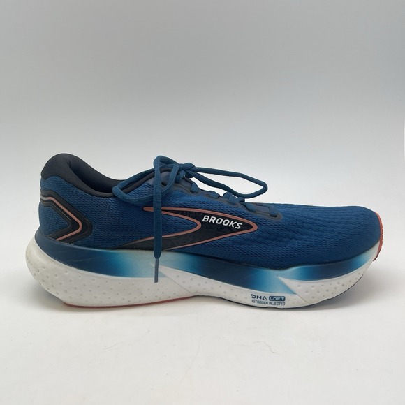 Brooks Sneakers Mens 11 D Glycerin 21 1104191D474 Blue Athletic Running Shoes - Picture 6 of 10